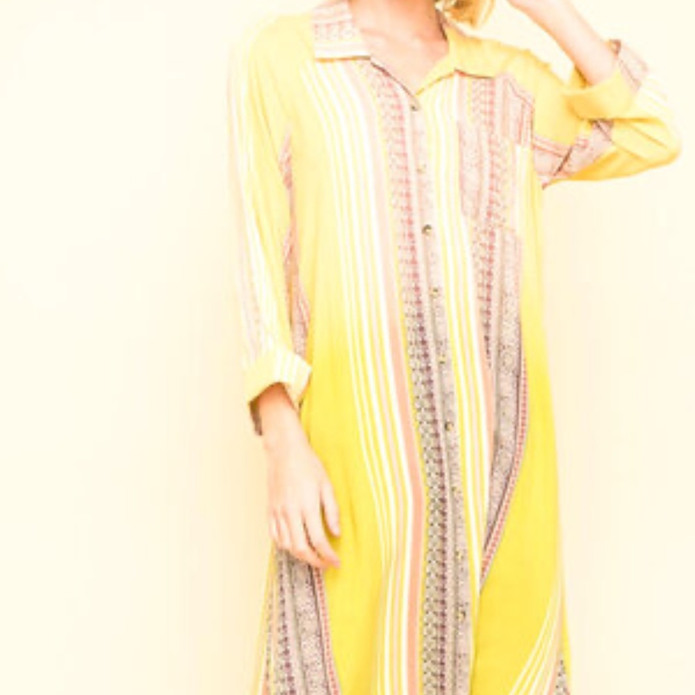 Maxi Shirt Dress